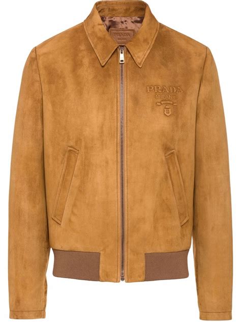 prada suede jacket.